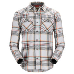 Рубашка Simms Santee Flannel Sterling/Clay/Carbon Neo Plaid M