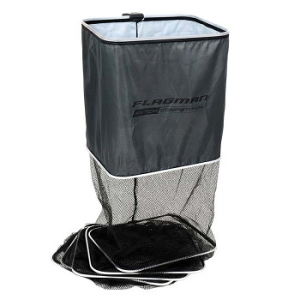 Садок прямоугольный 50x40cm Rubber mesh 3m