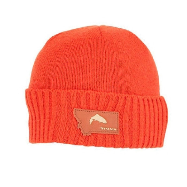 Шапка Simms Big Sky Wool Beanie Orange