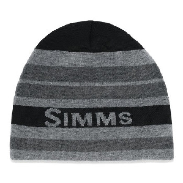 Simms Everyday Beanie Carbon Stripe Hat