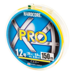 Cord Duel Hardcore X4 PRO 150m 0.19mm 9.0kg #1.2