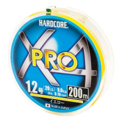 Шнур Duel Hardcore X4 200m 0.19mm 9.0kg #1.2