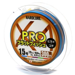 Шнур Duel Hardcore X4 300m 0.21mm 5Color 10.0kg #1.5