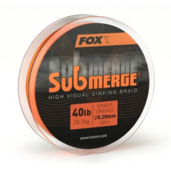 Cord Fox Sub Bright Orange Sink Braid 300m 0.20mm