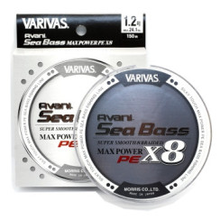 Шнур Varivas Avani SeaBass Max Power X8 150m 10.8kg 0.185mm #1.2