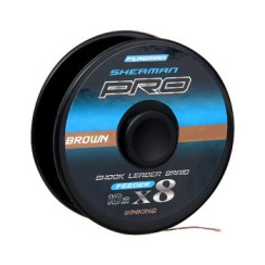 Шоклідер Sherman Pro Х8 Shock Leader Braid 0.16mm 11kg 10m
