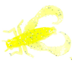 Силикон Big Bite Baits Bug Series-Cricket 1.25" 10pc #Lemon Meringue