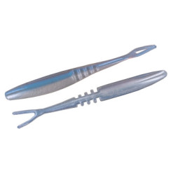 Silicone Big Bite Baits Joint Jerk Minnow 7" 5pc #Alewife
