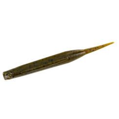 Silicone Big Bite Baits Limit Maker 3.75" 10pc #Green Pumpkin