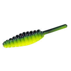 Silicone Big Bite Baits Panfish Minnow 1.5" 10pc #Texas Avocado