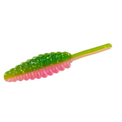 Silicone Big Bite Baits Panfish Minnow 1.5" 10pc #Electric Chicken