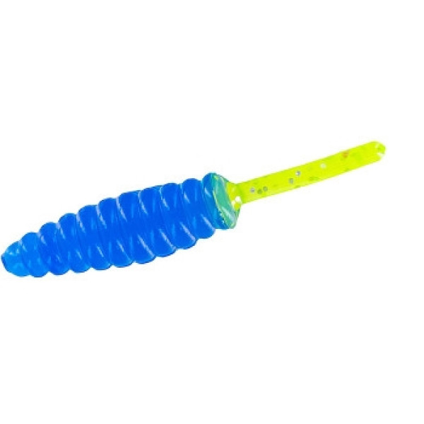 Silicone Big Bite Baits Panfish Minnow 1.5" 10pc #Blue Shiner