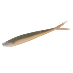 Silicone Big Bite Baits Scentsation Slim Minnow 4" 10pc #Smelt