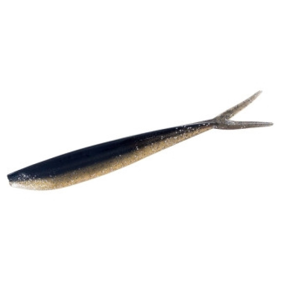 Силікон Big Bite Baits Scentsation Slim Minnow 4" 10pc #Black Flash