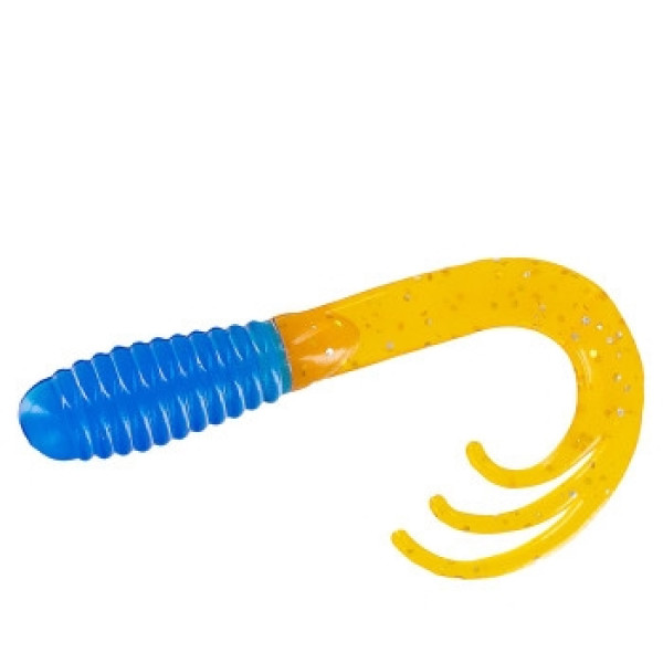 Silicone Big Bite Baits Triple Tip Grub 2" 10pc #Auburn Shine