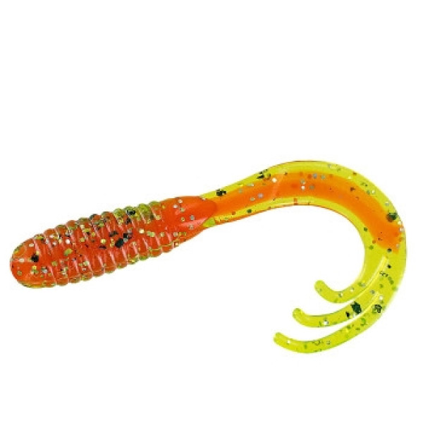 Силікон Big Bite Baits Triple Tip Grub 2" 10pc # Tomato Core