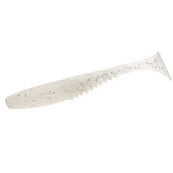 Fishing Drugs Gangsta Minnow 4" Silicone #08 Natural White (5 pcs.)