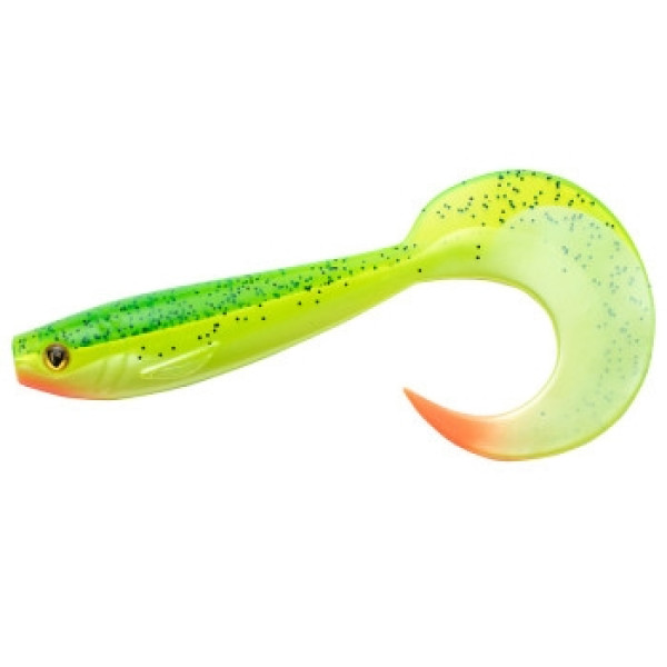 Silicone Fox Rage Pro Grub Lemon Tiger UV 120mm