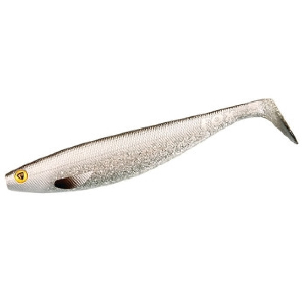 Silicone Fox Rage Pro Shad 10cm Silver Bleak