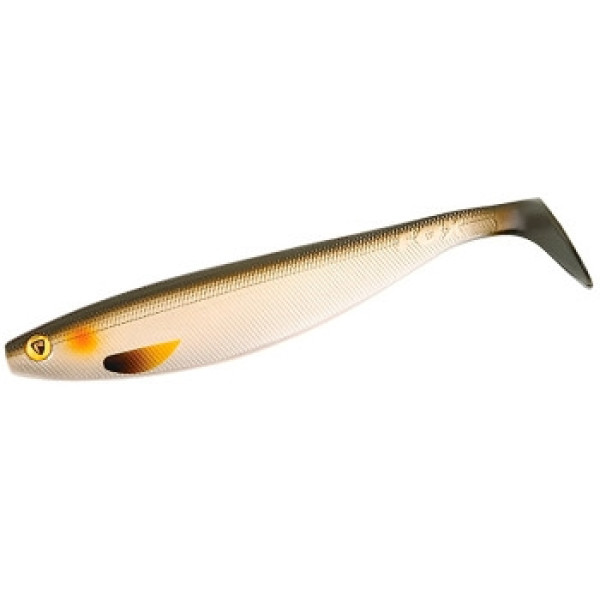 Silicone Fox Rage Pro Shad Natural 140mm Silver Baitfish