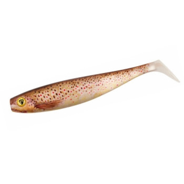 Silicone Fox Rage Pro Shad Super Natural 23cm Brown Trout