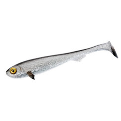 Silicone Fox Rage Super Slick Shad 18cm UV Bleack