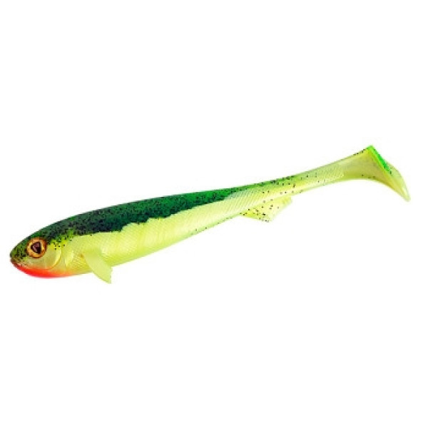 Silicone Fox Rage Super Slick Shad 180mm UV Lemon Tiger