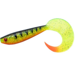 Silicone Fox Rage Pro Grub 23cm Perch UV