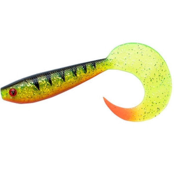 Silicone Fox Rage Pro Grub 23cm Perch UV