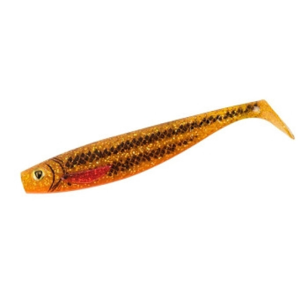 Silicone Fox Rage Ultra UV Pro Shad 180mm #UV Goldie