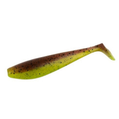 Silicone Fox Rage Zander Pro New 100mm UV Green Pumpkin