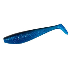 Silicone Fox Rage Zander Pro Shad 140mm UV Blue Flash