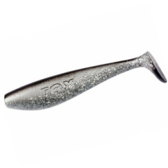 Silicone Fox Rage Zander Pro Shad 140mm Silver Bleak