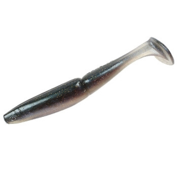 Silicone Gambler 5.25" Big EZ Ghost Shad 5pc