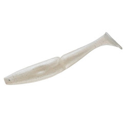 Silicone Gambler 5.25" Big EZ #White Lightening 5pcs