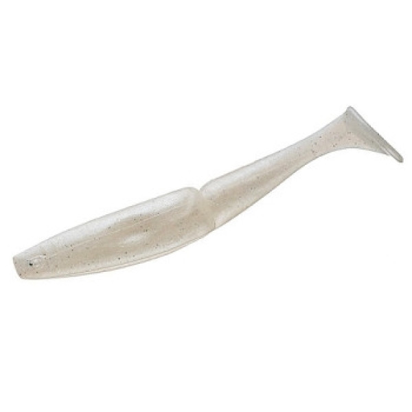 Silicone Gambler 5.25" Big EZ #White Lightening 5pcs