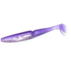 Silicone Gambler 4.25" EZ Swimmer #Albino 7pc