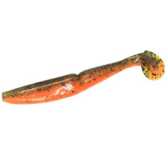 Silicone Gambler 4.25" EZ Swimmer #Cracked Copper 7pc