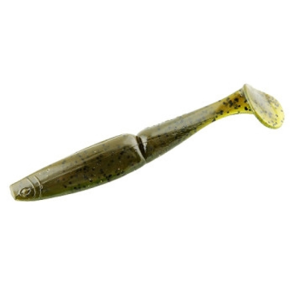 Silicone Gambler 4.25" EZ Swimmer #Ripe Melon 7pc