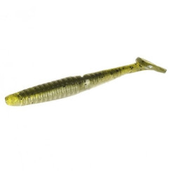 Silicone Gambler 3.75" EZ VibeZ #Olive Shad 9pc