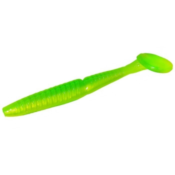 Silicone Gambler 3.75" EZ VibeZ #Limetreuse 8pc