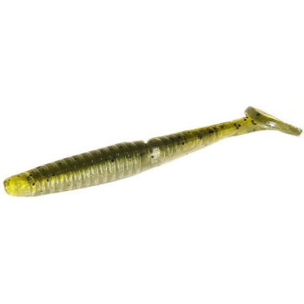 Silicone Gambler EZ VibeZ 5 Olive Shad 5pc