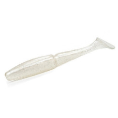 Silicone Gambler 3.75" Little EZ White Lightening 9pcs