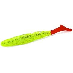 Silicone Gambler 3" TZ Firebird Chartreuse 12pcs