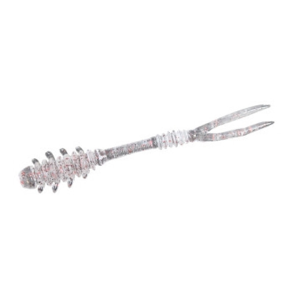 Jackall Amiami 1.5 Clear Red Flake Silicone