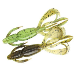 Силикон Keitech Crazy Flapper 2.4" (10 шт/уп) ц:401 green pumpkinpp.chart