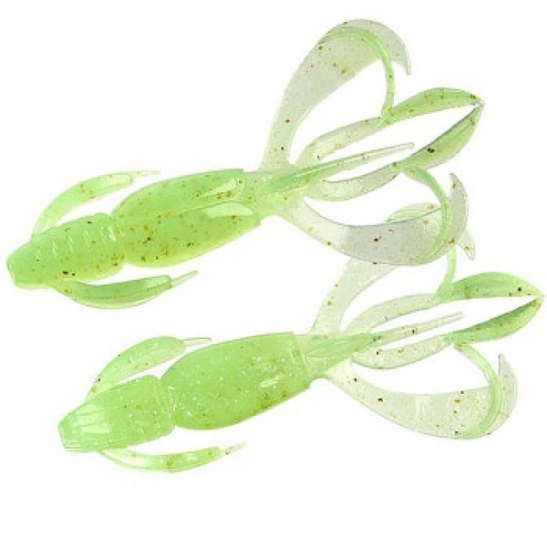 Keitech Crazy Flapper Silicone 2.4" (10 pcs/pack) ts:ea#19 electric chart shad