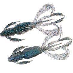 Силикон Keitech Crazy Flapper 2.4" (10 шт/уп) ц:ea#22 electric silver shi