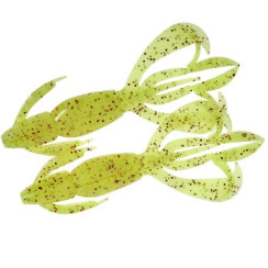 Силикон Keitech Crazy Flapper 2" (8 шт/уп) ц:pal#01 chartreuse red flk