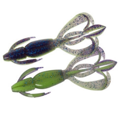 Силикон Keitech Crazy Flapper 2.8" (8 шт/упак) ц:pal#06 violet lime berry